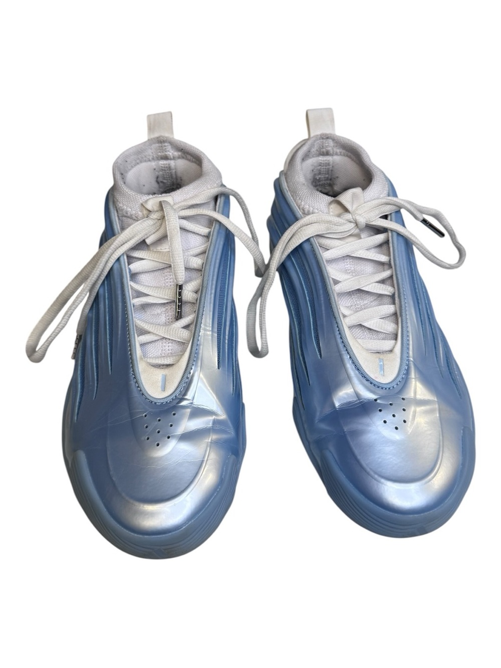 Men’s Adidas Harden Vol 9 glow blue - Picture 2 of 11